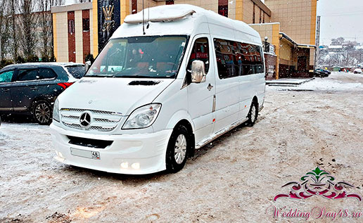 Микроавтобусы на свадьбу в Липецке Микроавтобусы на свадьбу в Липецке