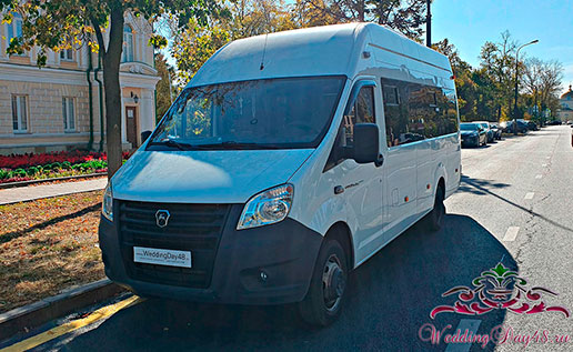 Микроавтобусы на свадьбу в Воронеже