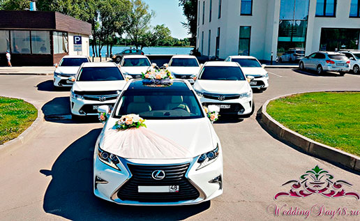 Свадебные кортежи в Воронеже